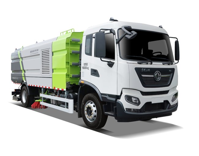 Lave gwo twou san fon ak bale kamyon